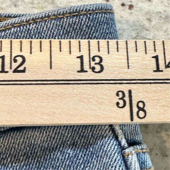 Abercrombie & Fitch Women's Ankle Straight‎ High Rise Jeans Size 26 Blue - Picture 7 of 9